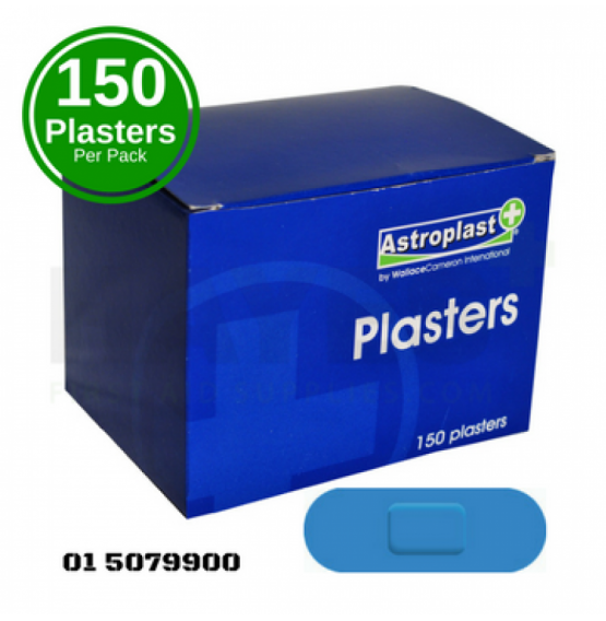 Astroplast Blue Detectable Assorted Plasters